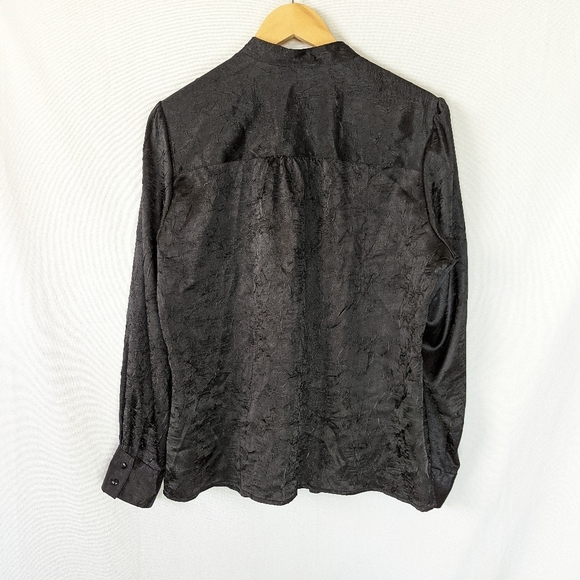Croft and Borrow Stretch Black Long Sleeve Size Large - Picture 7 of 10